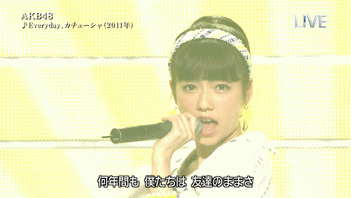 AKB48 島崎遥香　THE MUSIC DAY 音楽のちから　20140712 (1)
