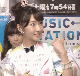 ミュージックステーション　AKB48島崎遥香　心のプラカード　20140829 (28)