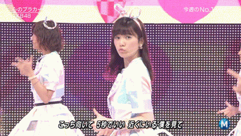 ミュージックステーション　AKB48島崎遥香　心のプラカード　20140829 (30)