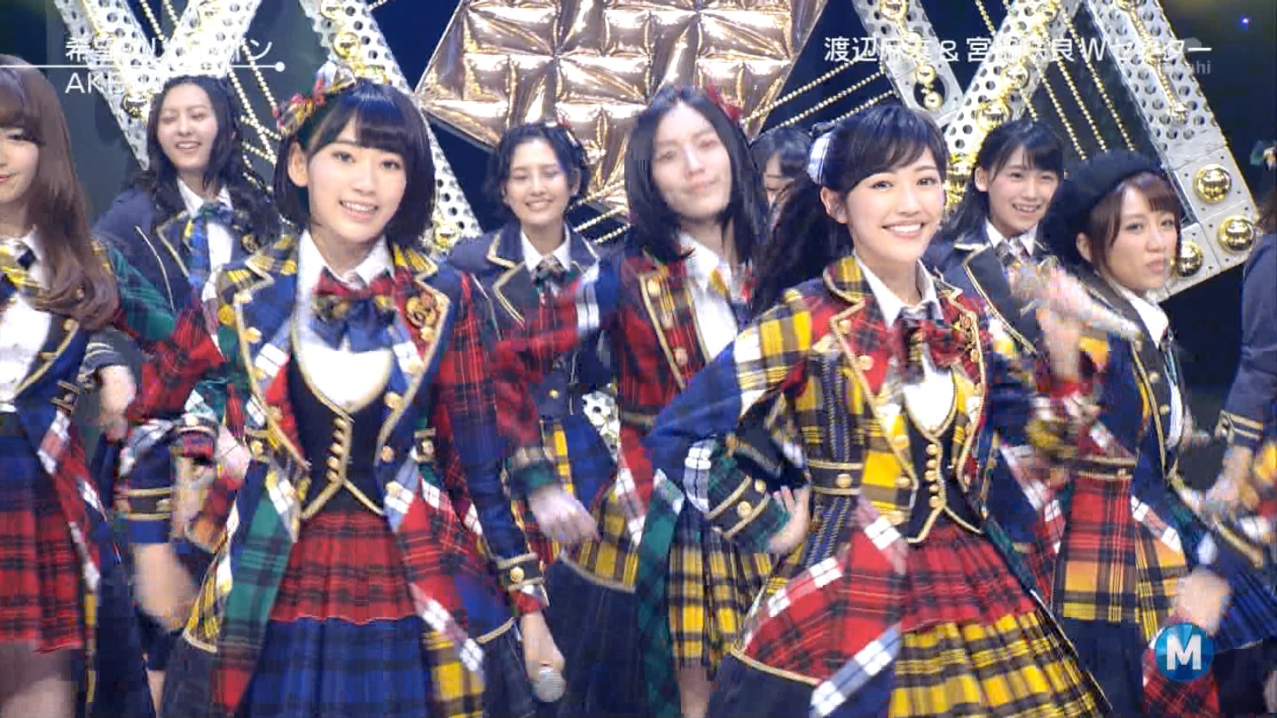 宮脇咲良　Mステ　AKB48希望的リフレイン20141121 (83)